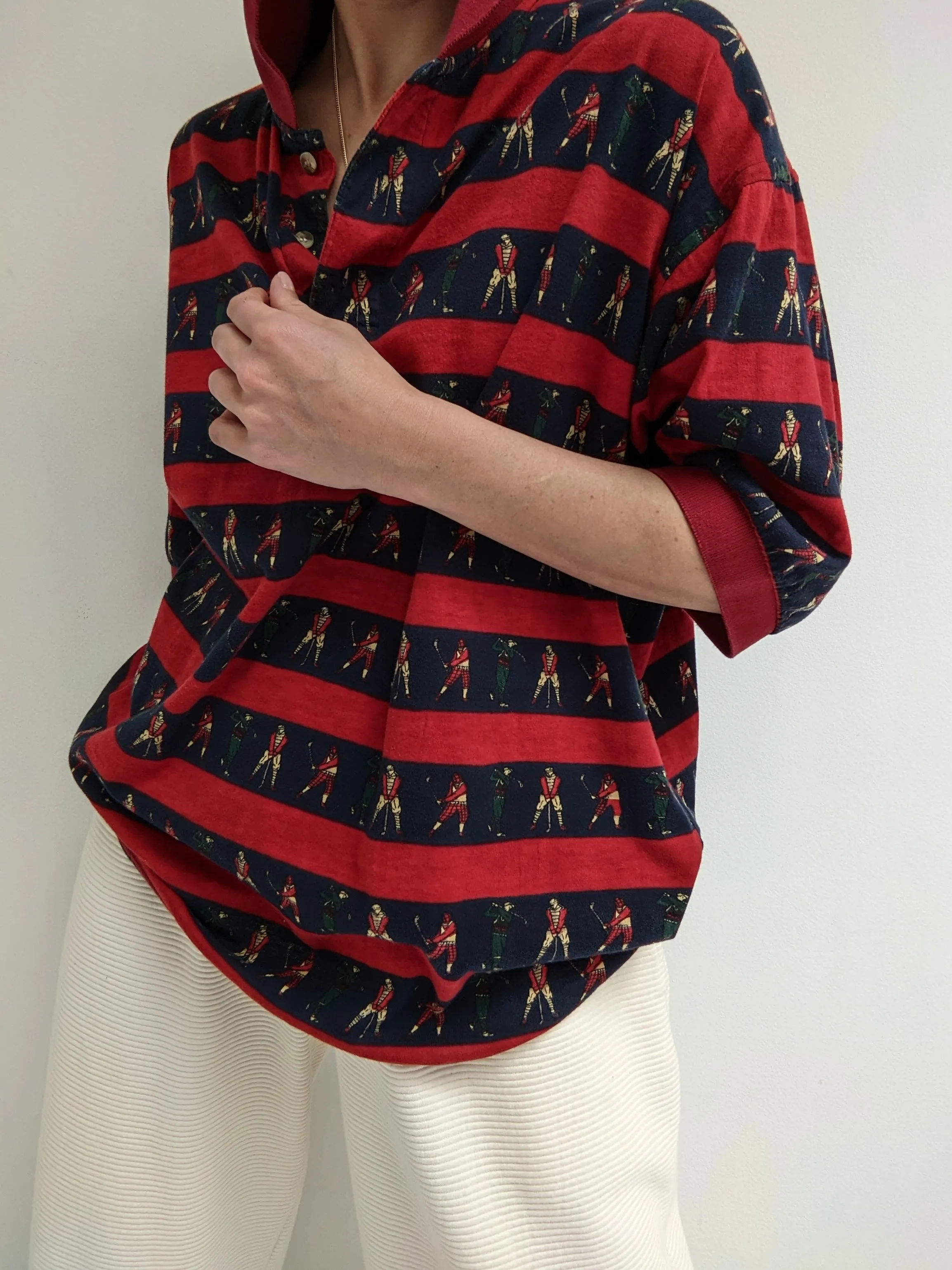 90s Golf Graphic Polo