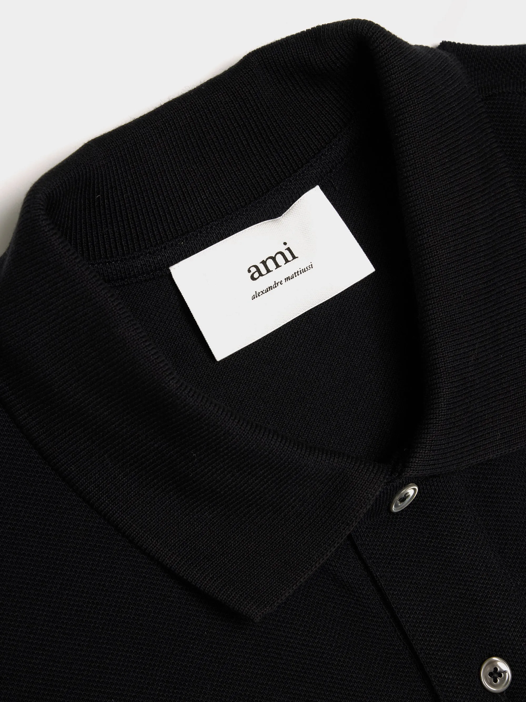 Ami De Coeur Polo Shirt, Black