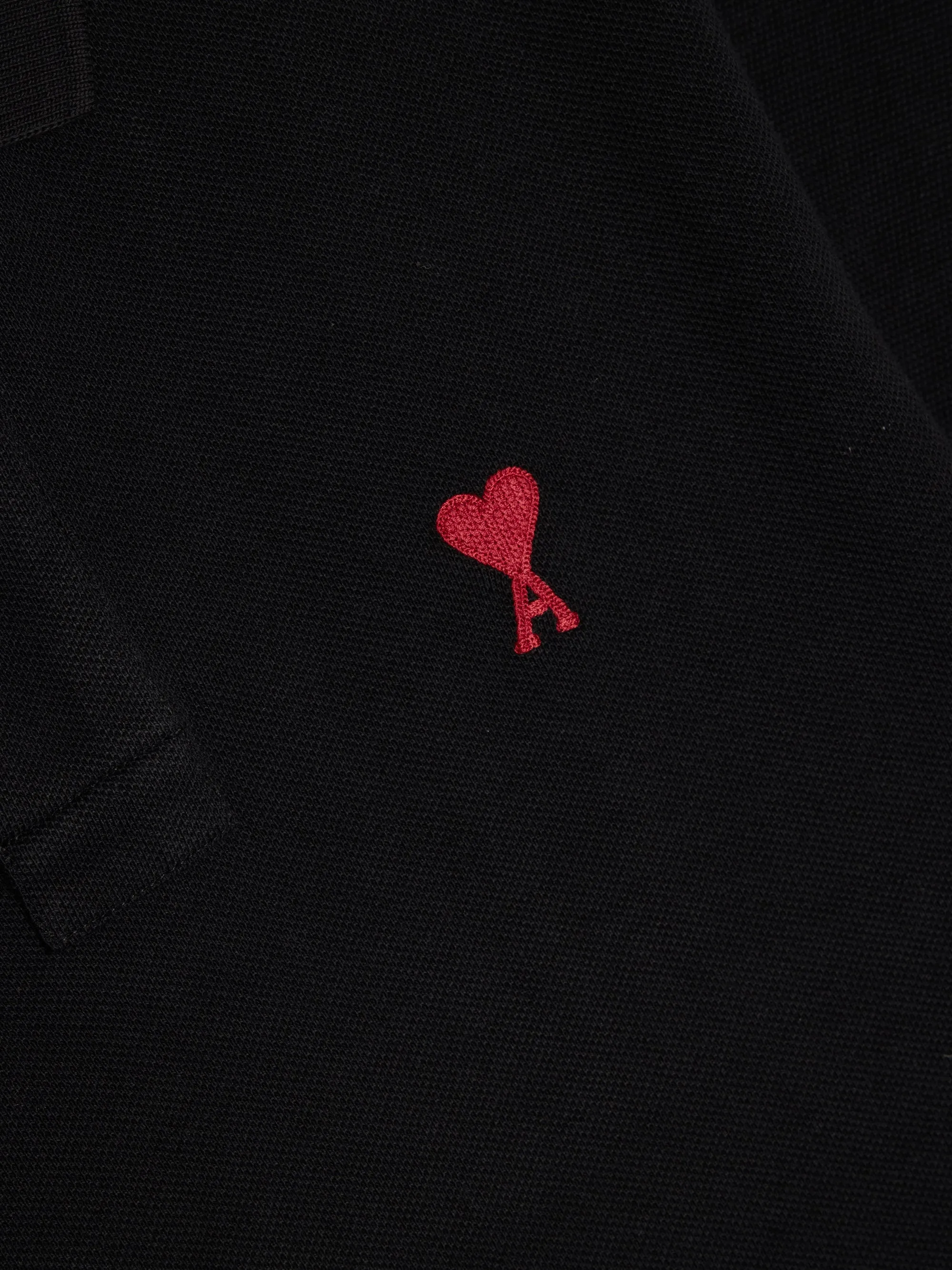 Ami De Coeur Polo Shirt, Black