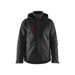 Blåkläder Work Jacket Winter 4484 - Black Red