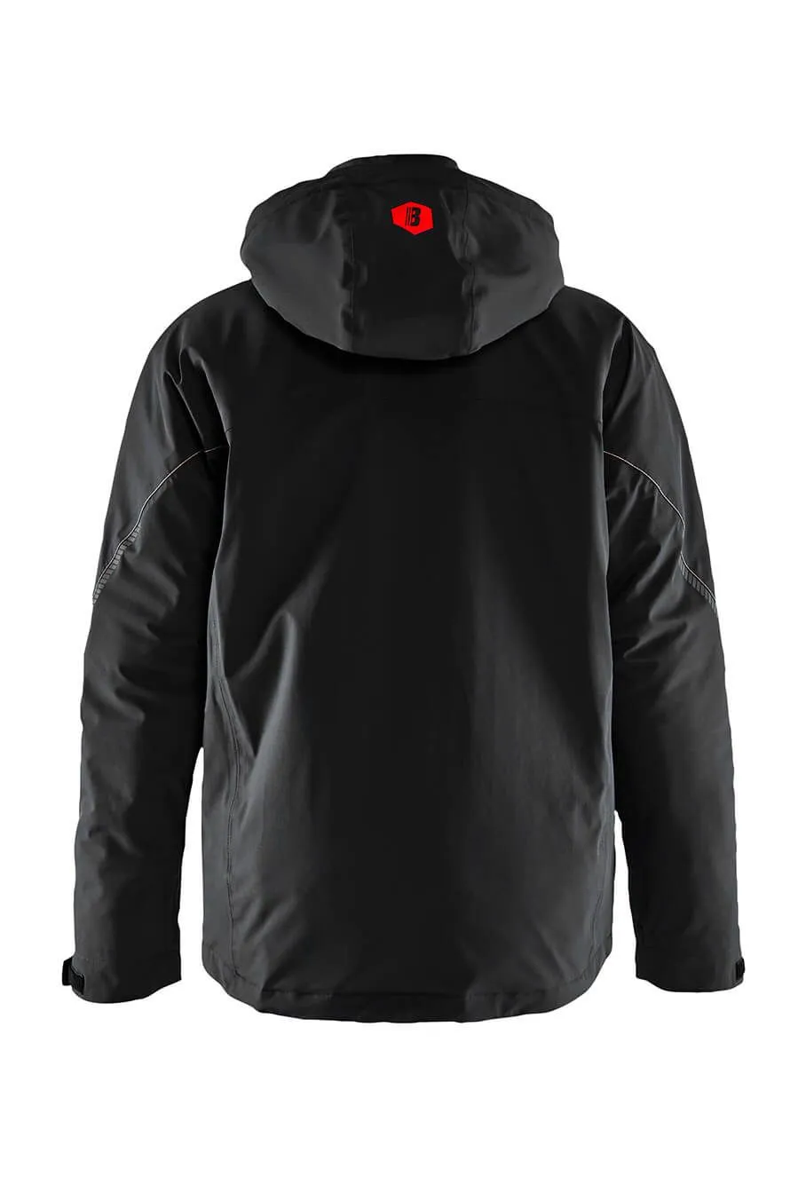 Blåkläder Work Jacket Winter 4484 - Black Red