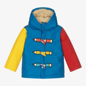 Boys Colourblock Padded Coat