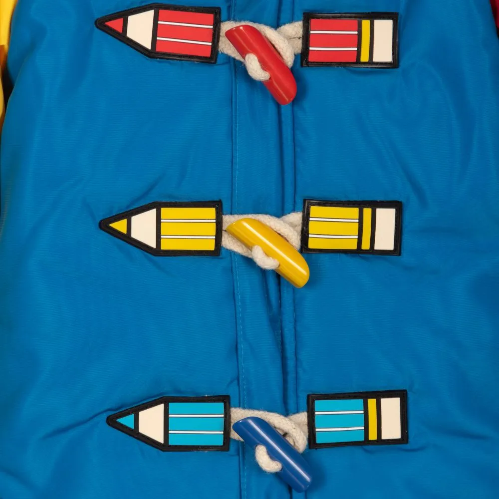 Boys Colourblock Padded Coat