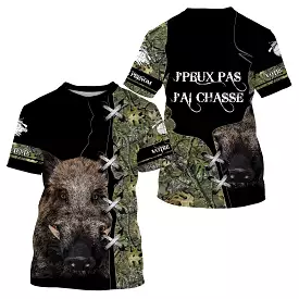 Camouflage Chasse Au Sanglier Forêt, J'peux Pas, J'ai Chasse - CT08112227