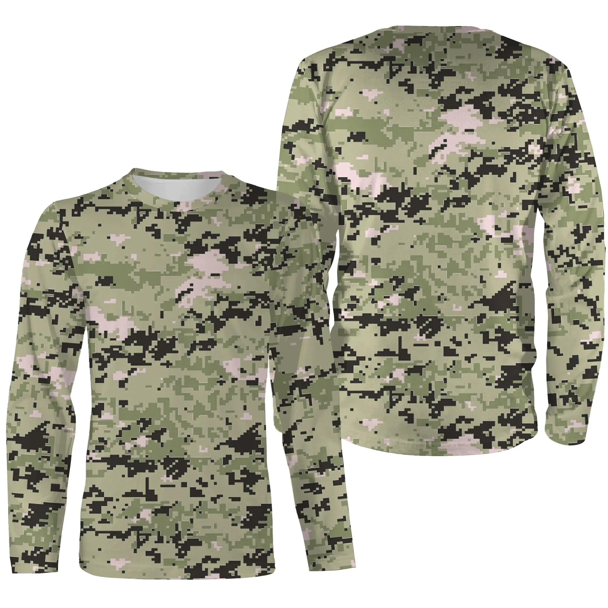 Camouflage Pêche et Chasse, Cadeau Pêcheur, Chasseur, T-shirt Camouflage, Sweat à Capuche Anti-UV - CT06072232