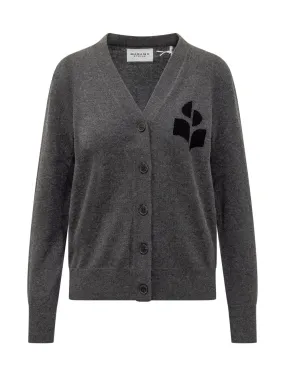 Cardigan with Logo