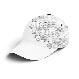 Casquette De Golf Pro-Style, Motifs Balle de Golf, Camouflage, Cadeau Idéal Pour Fans De Golf - CTS25052225