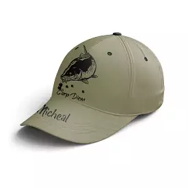 Casquette Pêcheur, Pêche de la Carpe, Cadeau Personnalisé Fans de Pêche - CT14082328