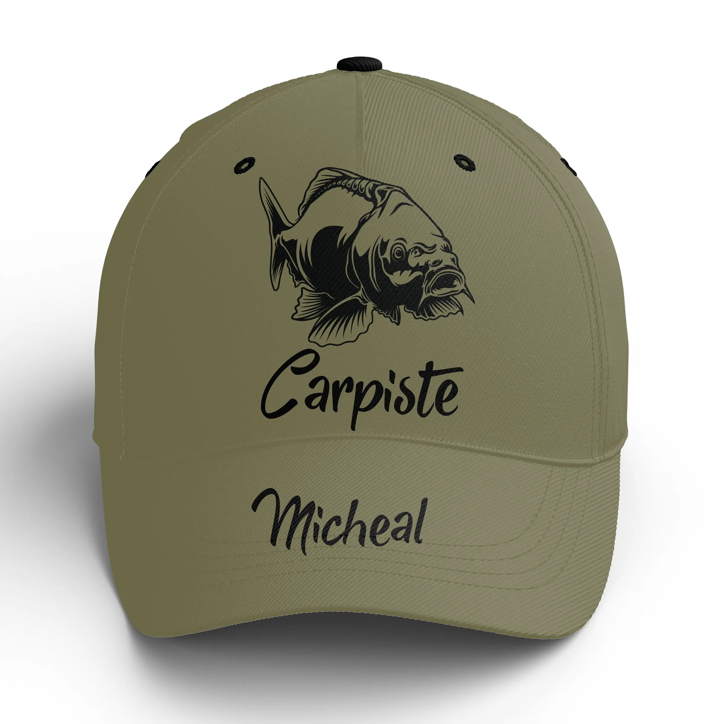 Casquette Pêcheur, Pêche de la Carpe, Cadeau Personnalisé Fans de Pêche - CT14082329