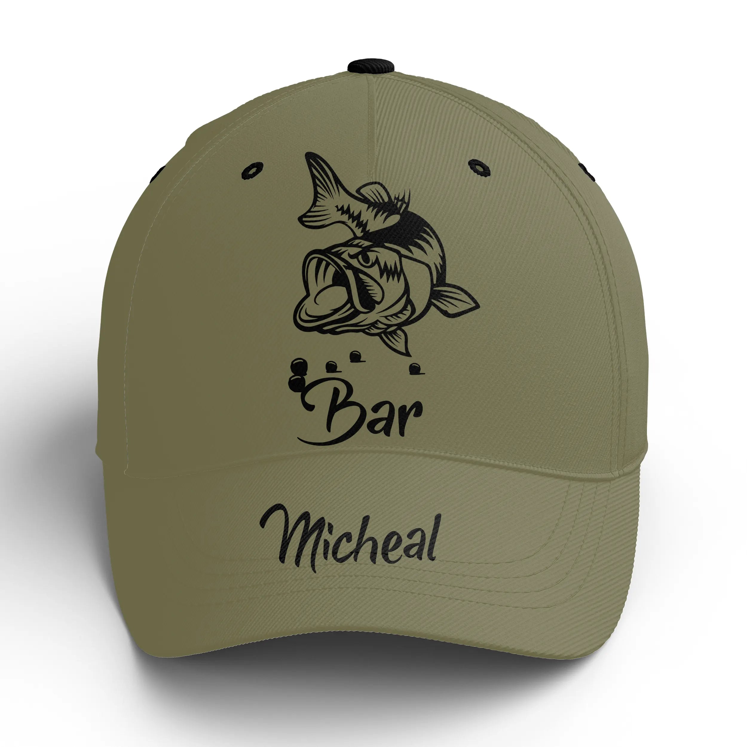 Casquette Pêcheur, Pêche du Bar, Cadeau Personnalisé Fans de Pêche - CT14082330