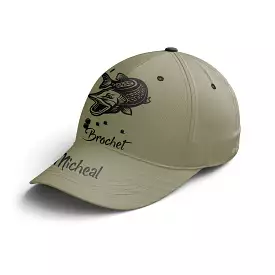 Casquette Pêcheur, Pêche du Brochet, Cadeau Personnalisé Fans de Pêche - CT14082331