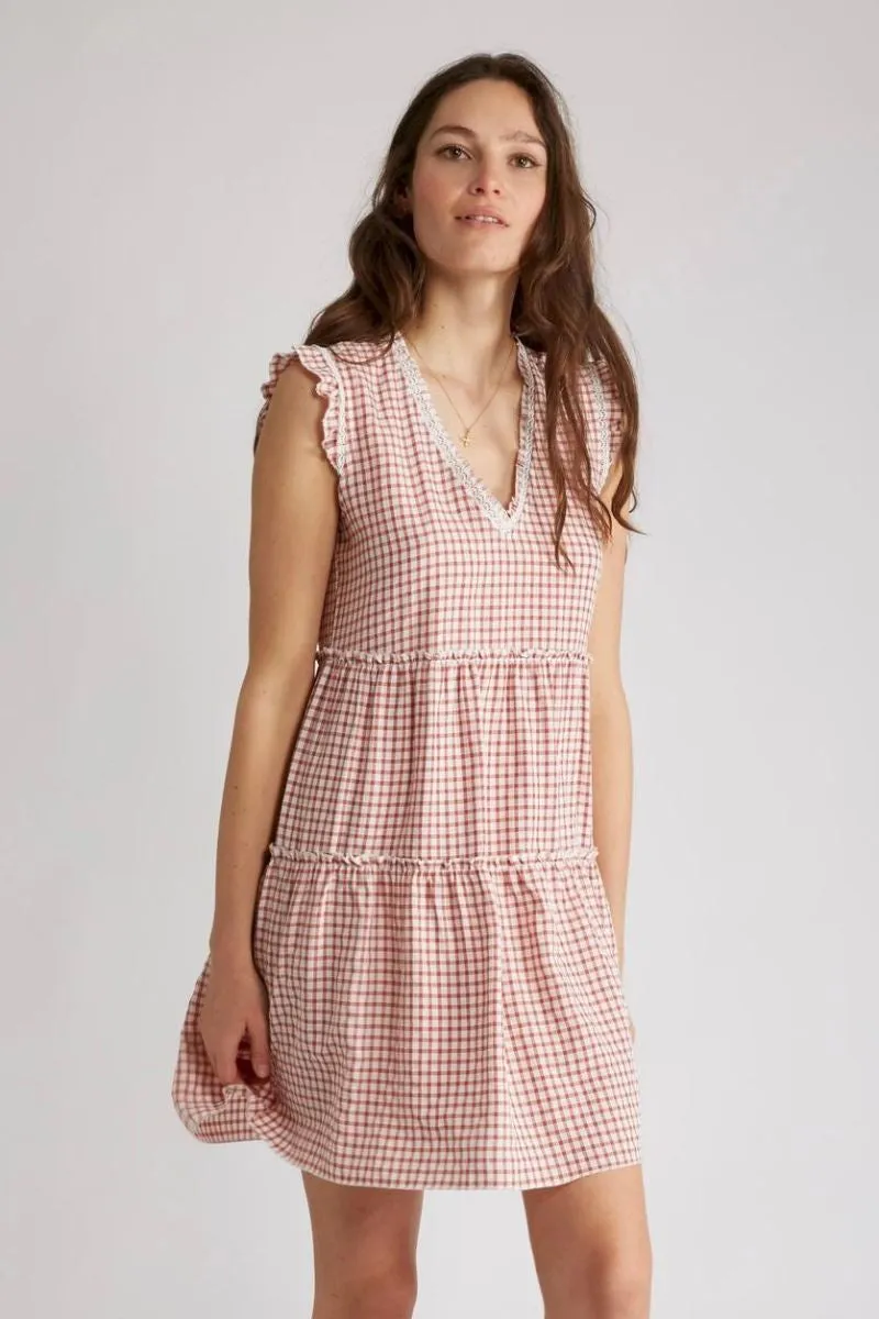 Checkered Spring Dress