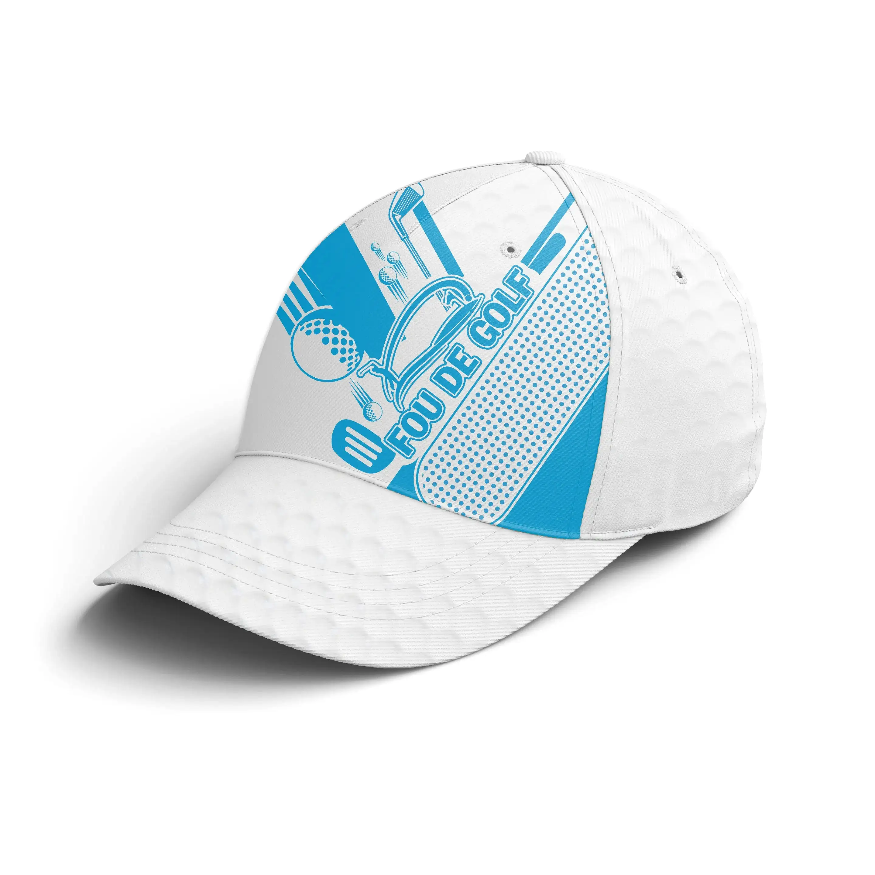 Chiptshirts-Casquette De Golf Performance-Motifs Balle De Golf-Club de Golf-Cadeau Idéal Pour Fans De Golf - CTS10062236