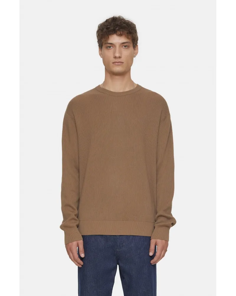 Closed - Cotton and Cashmere Sweater - Brown Sugar