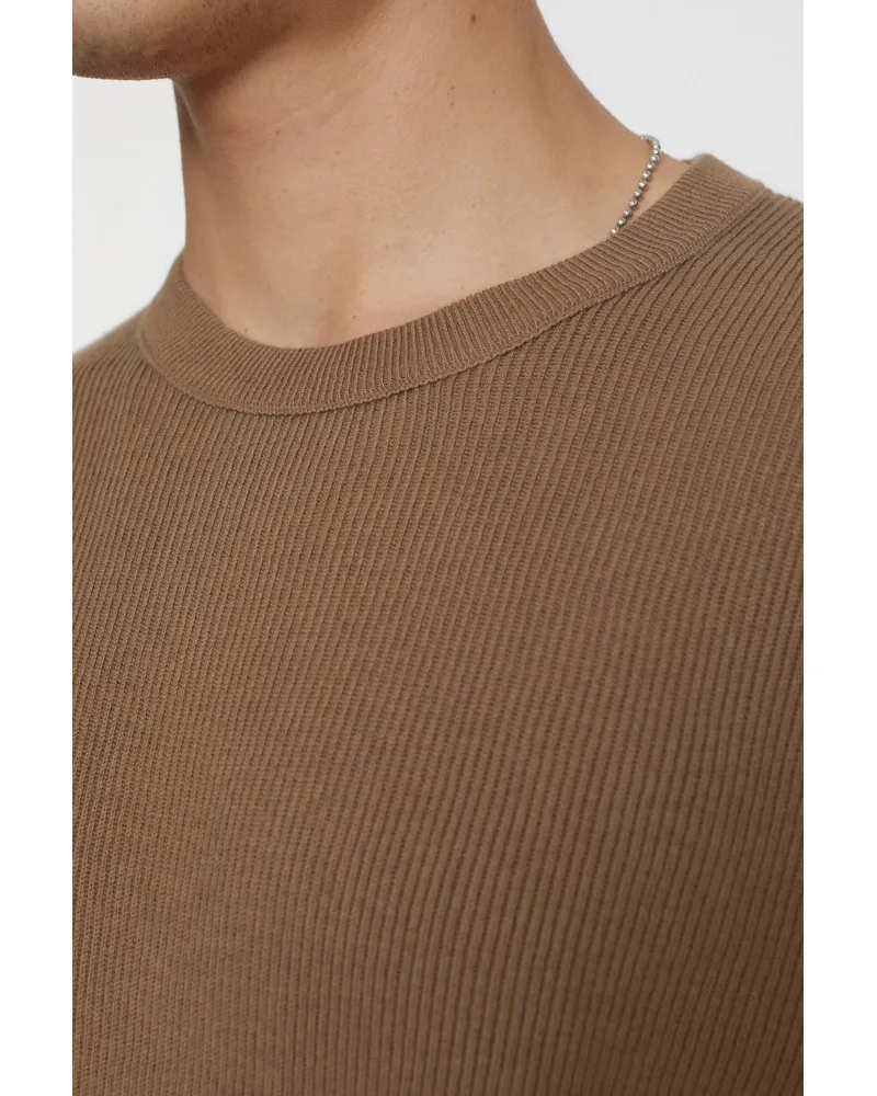 Closed - Cotton and Cashmere Sweater - Brown Sugar