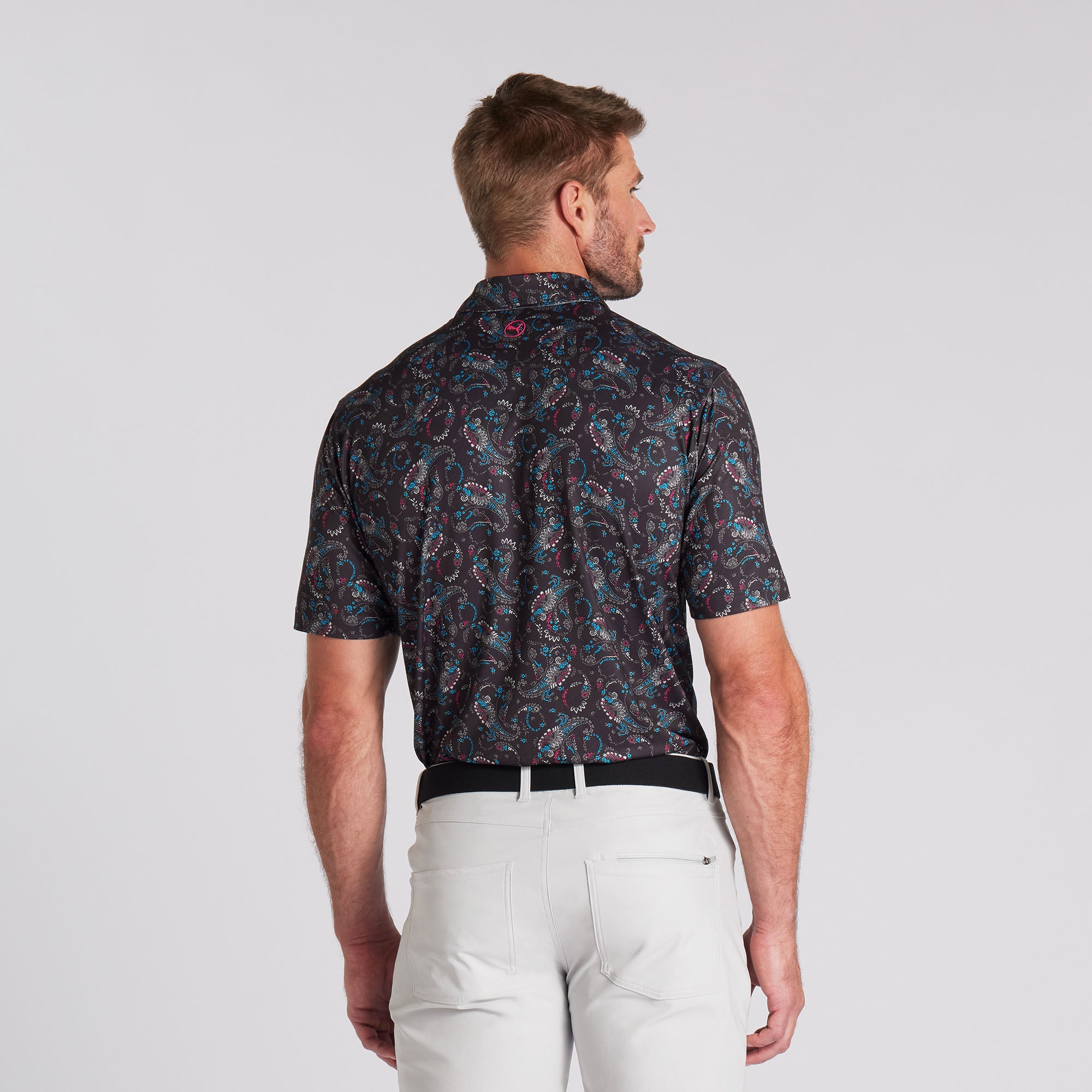 CLOUDSPUN Paisley Golf Polo