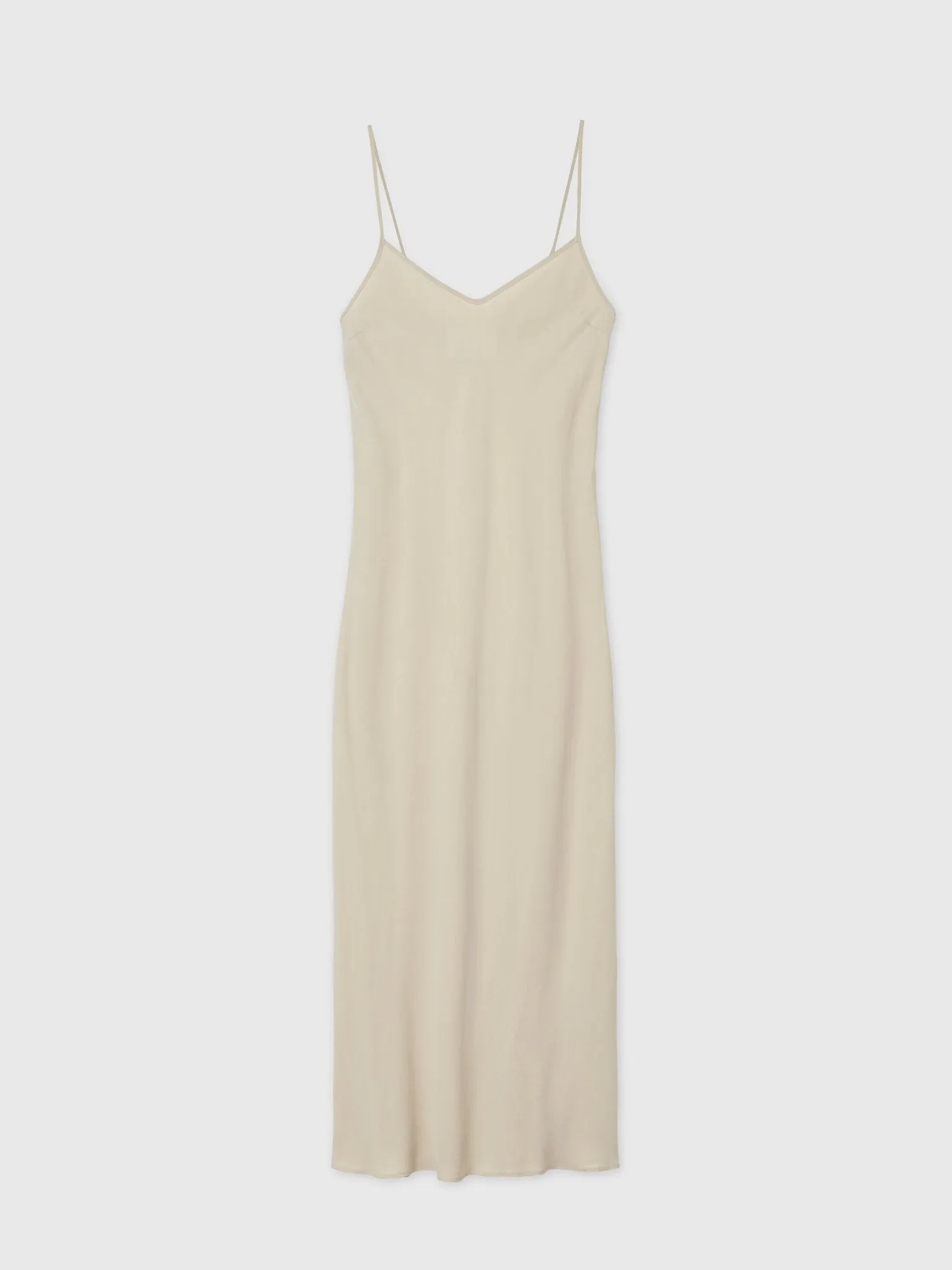 Cupro Bias Slip Dress