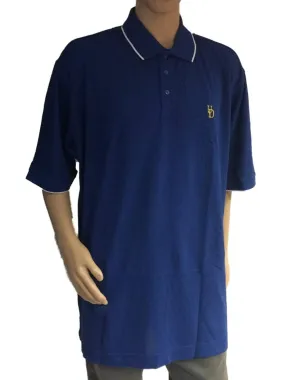 Delaware Fightin' Blue Hens Cutter & Buck DryTec Blue Golf Polo Shirt (2XL)