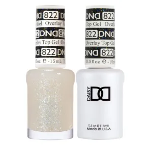 DND Duo Matching Color - OVERLAY GLITTER TOP GELS Collection - 822