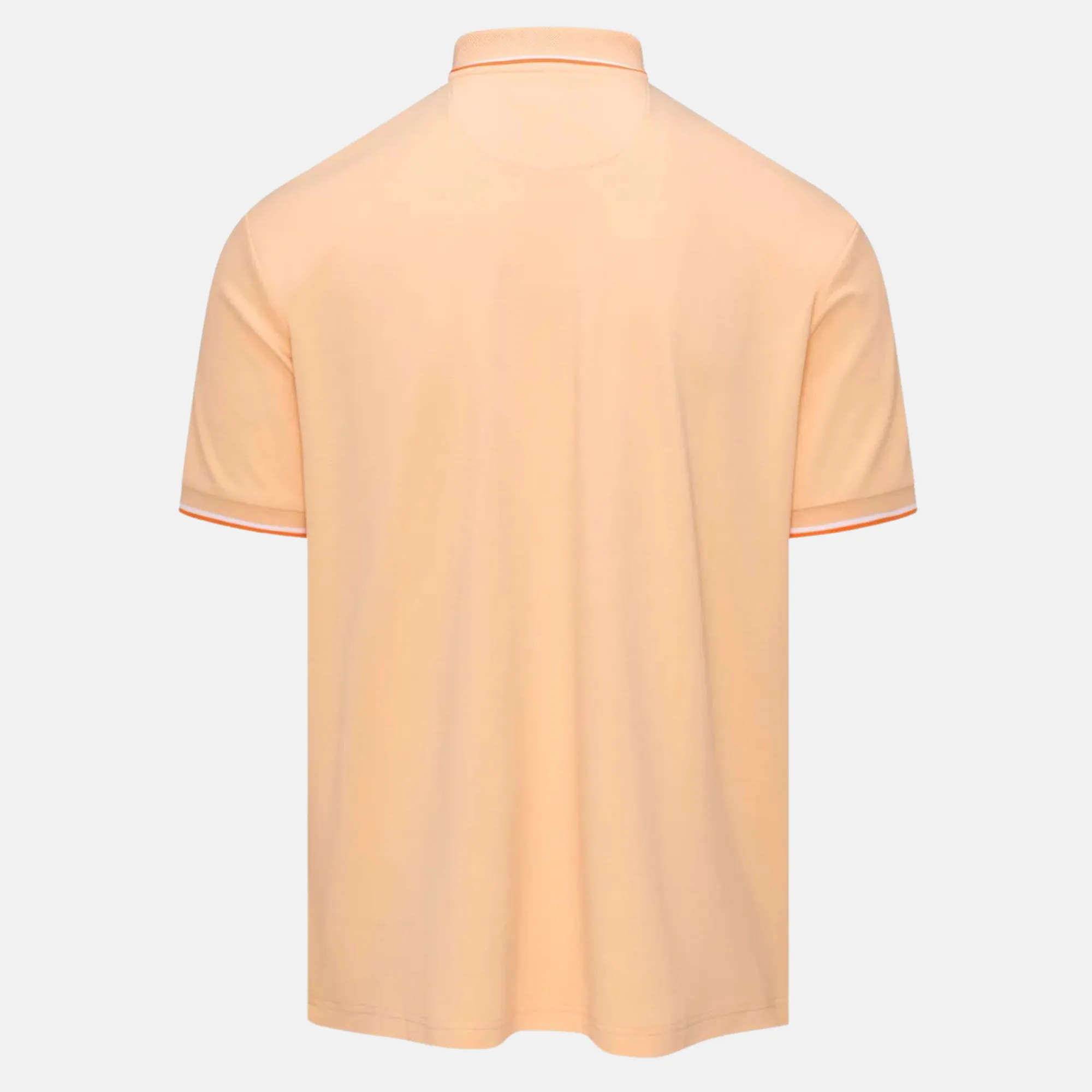 Eastside Golf Cantalope Orange Zip Polo