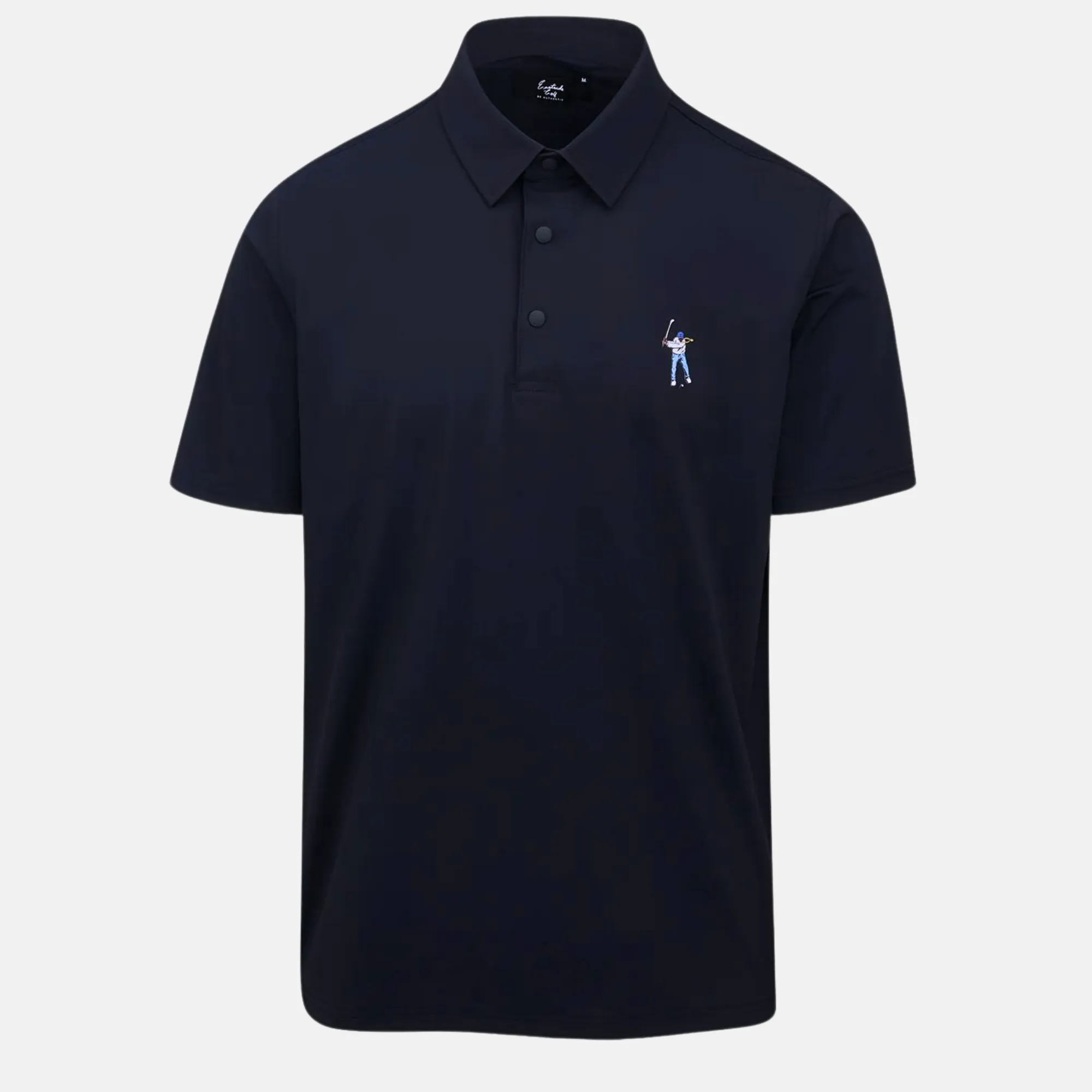 Eastside Golf Midnight Navy Snap Placket Polo