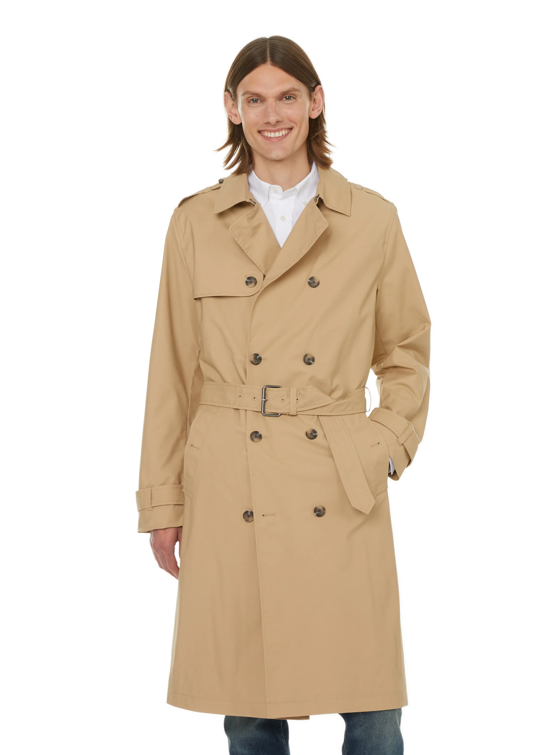 ESPRIT  Long trench coat - Beige