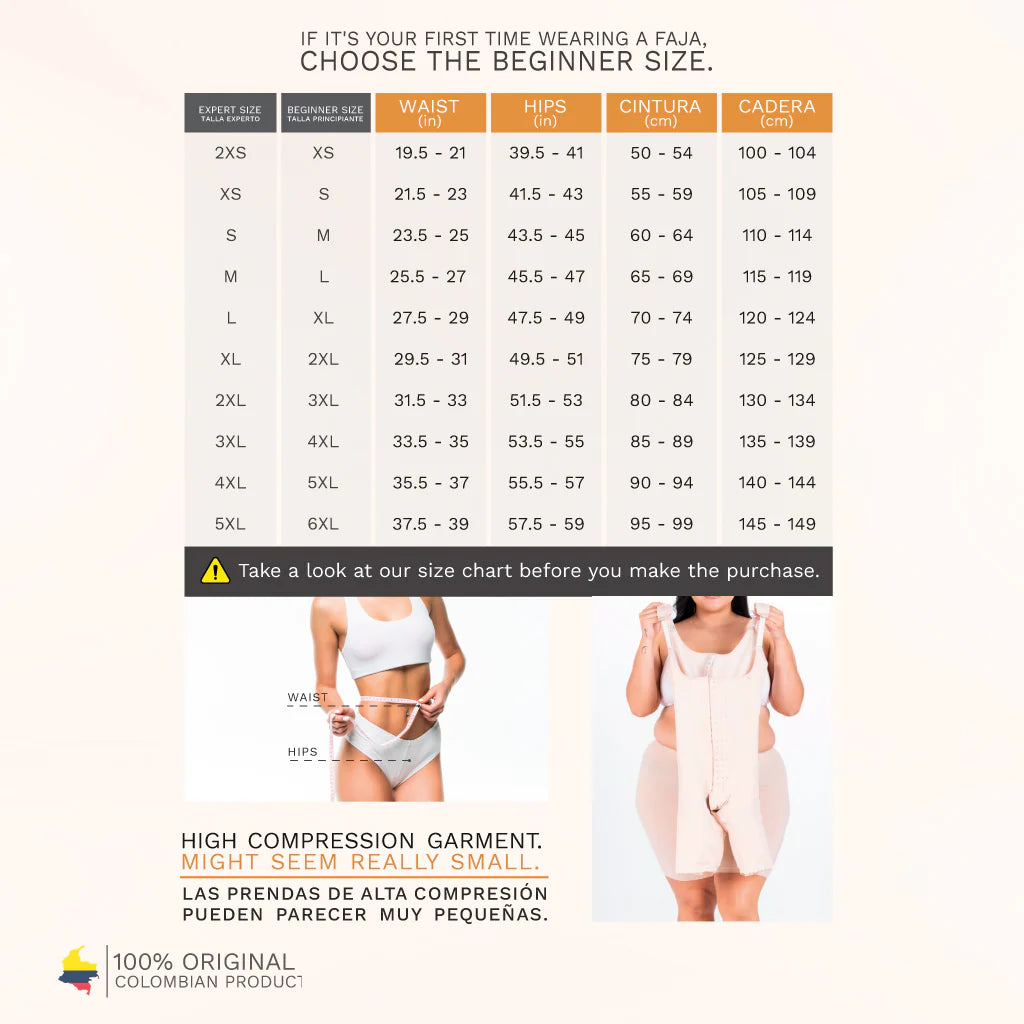 Fajas MariaE FQ100 | Body Shaper después de la cirugía para mujeres | Busto abierto y cierre frontal | Powernet