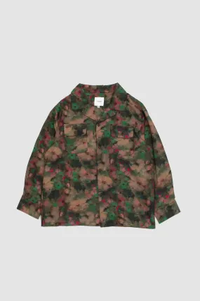 FOUND Charlot LS Camp Shirt Water Color Floral