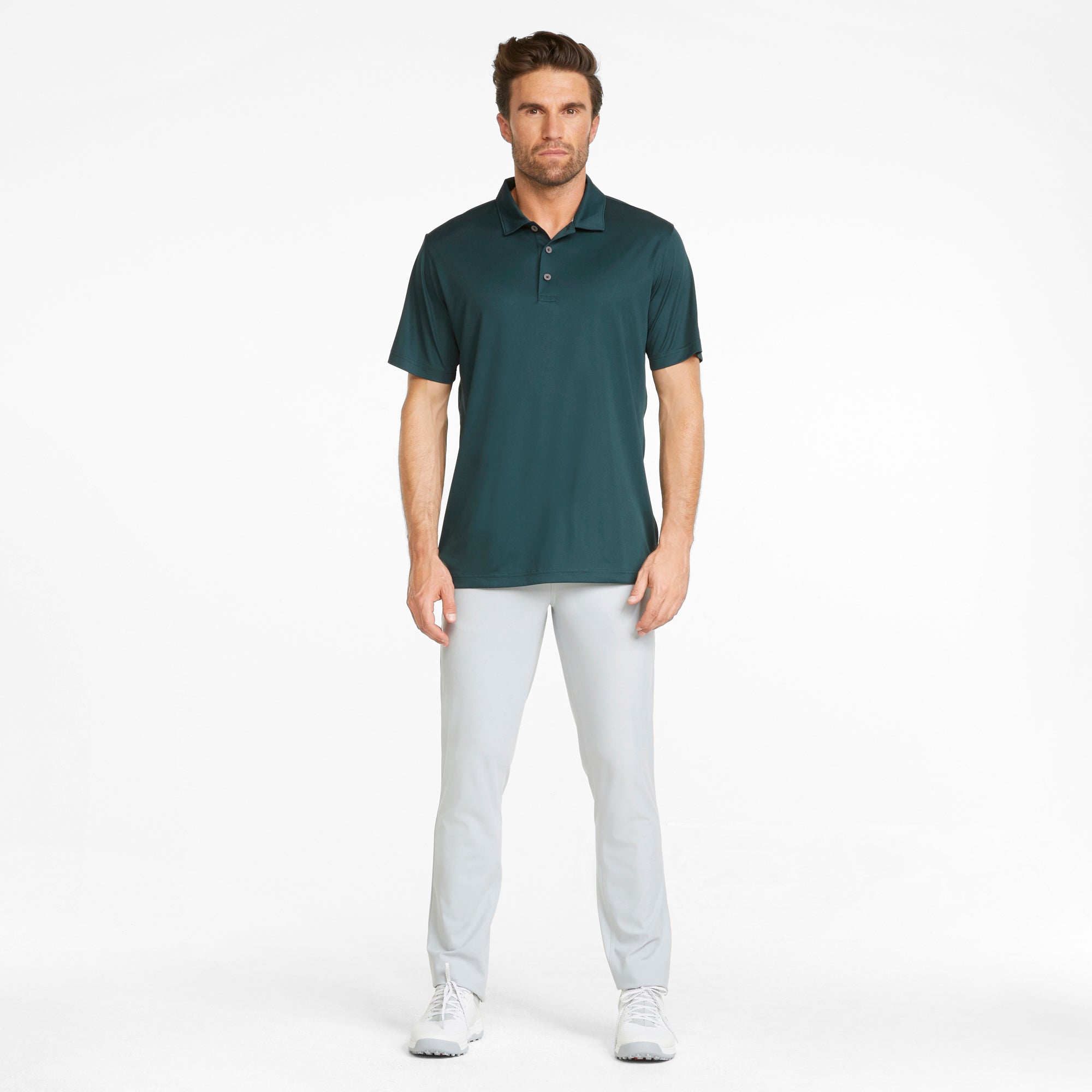 Gamer Golf Polo | Ponderosa Pine