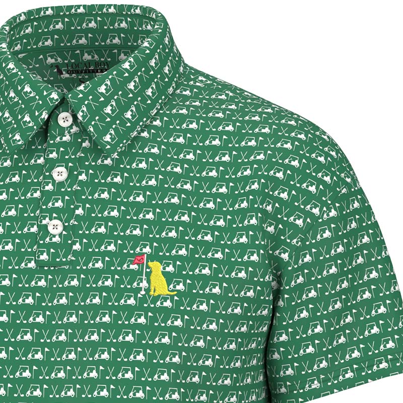 Golf Polo in Green