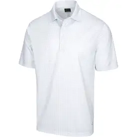 Greg Norman Mens Polo 2Below Fleur de Lis Shark Grey