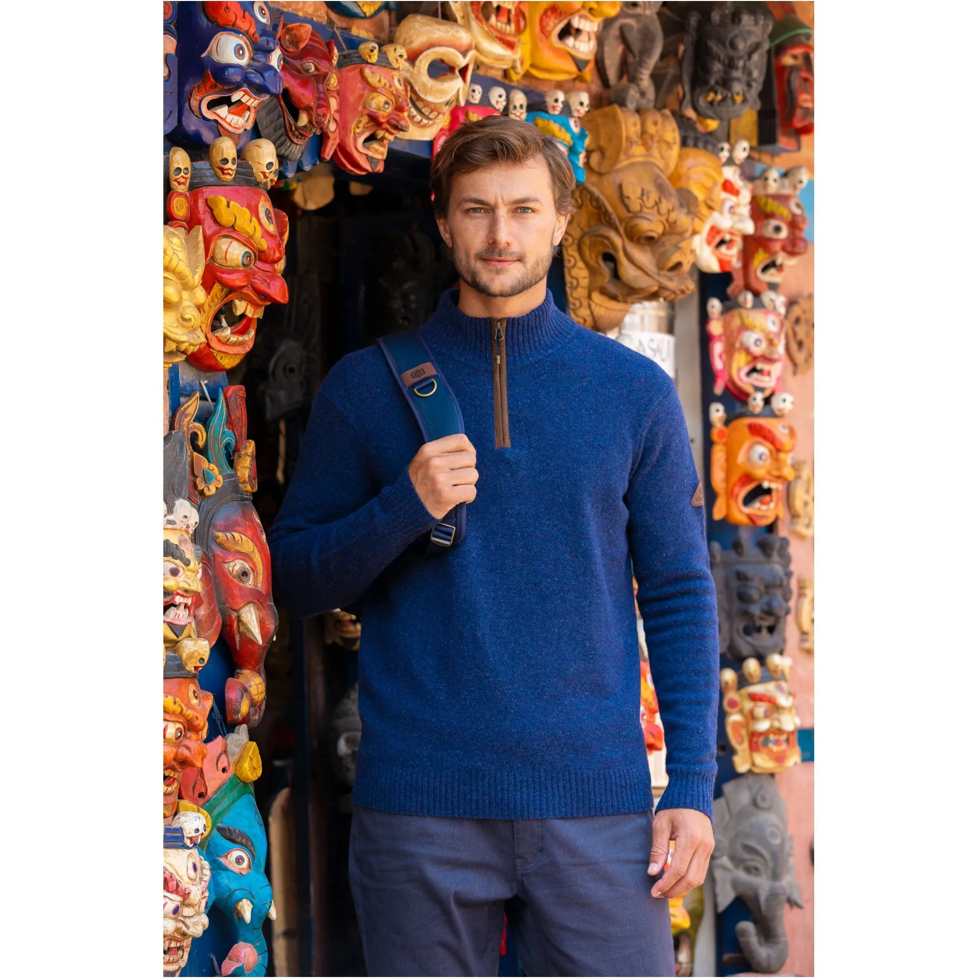 Kangtega Quarter Zip Sweater - Men's