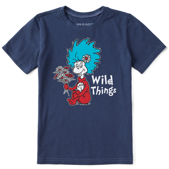 Kids Cat in the Hat Wild Things  Crusher Tee