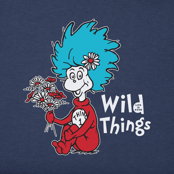 Kids Cat in the Hat Wild Things  Crusher Tee