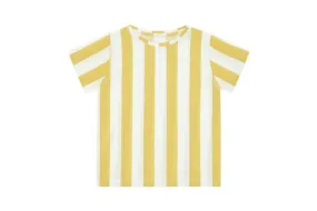 Kids Vild House of Little Tencel Shirt - Yellow Striped