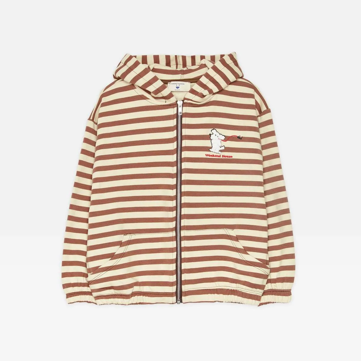 Kids Weekend House Hoodie - Dog Stripes