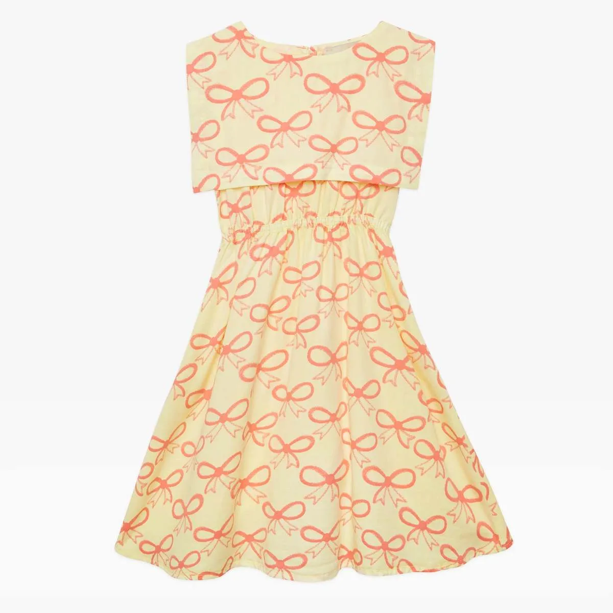 Kids Weekend House Kids Bows Dress - Soft Yellow