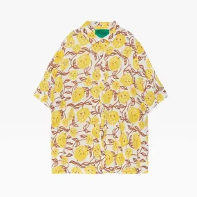 Kids Weekend House Kids Mimosa Linen Shirt - Yellow Mimosa