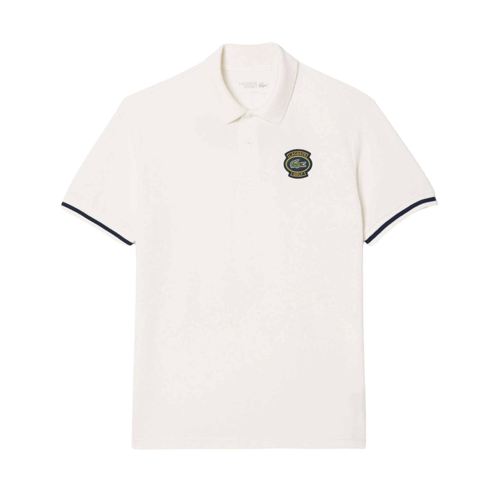 Lacoste Ultra-Dry Anti-UV Golf Polo (White)