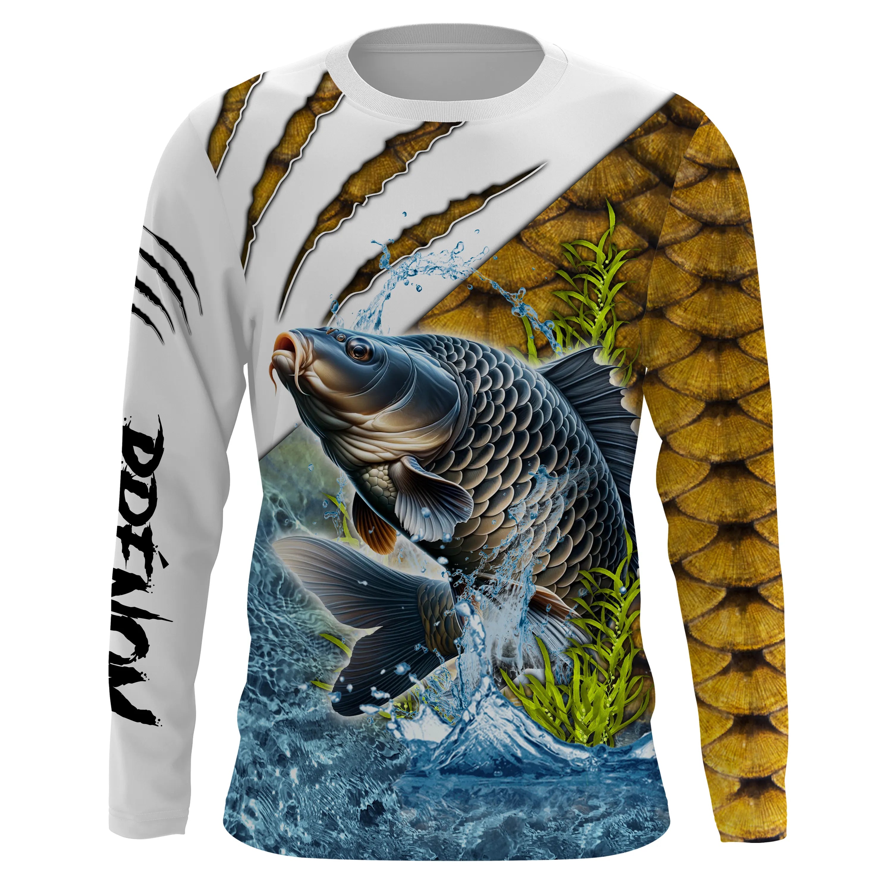 Maillot Pêche De La Carpe, Cadeau Personnalisé Pêcheur - CT17122243