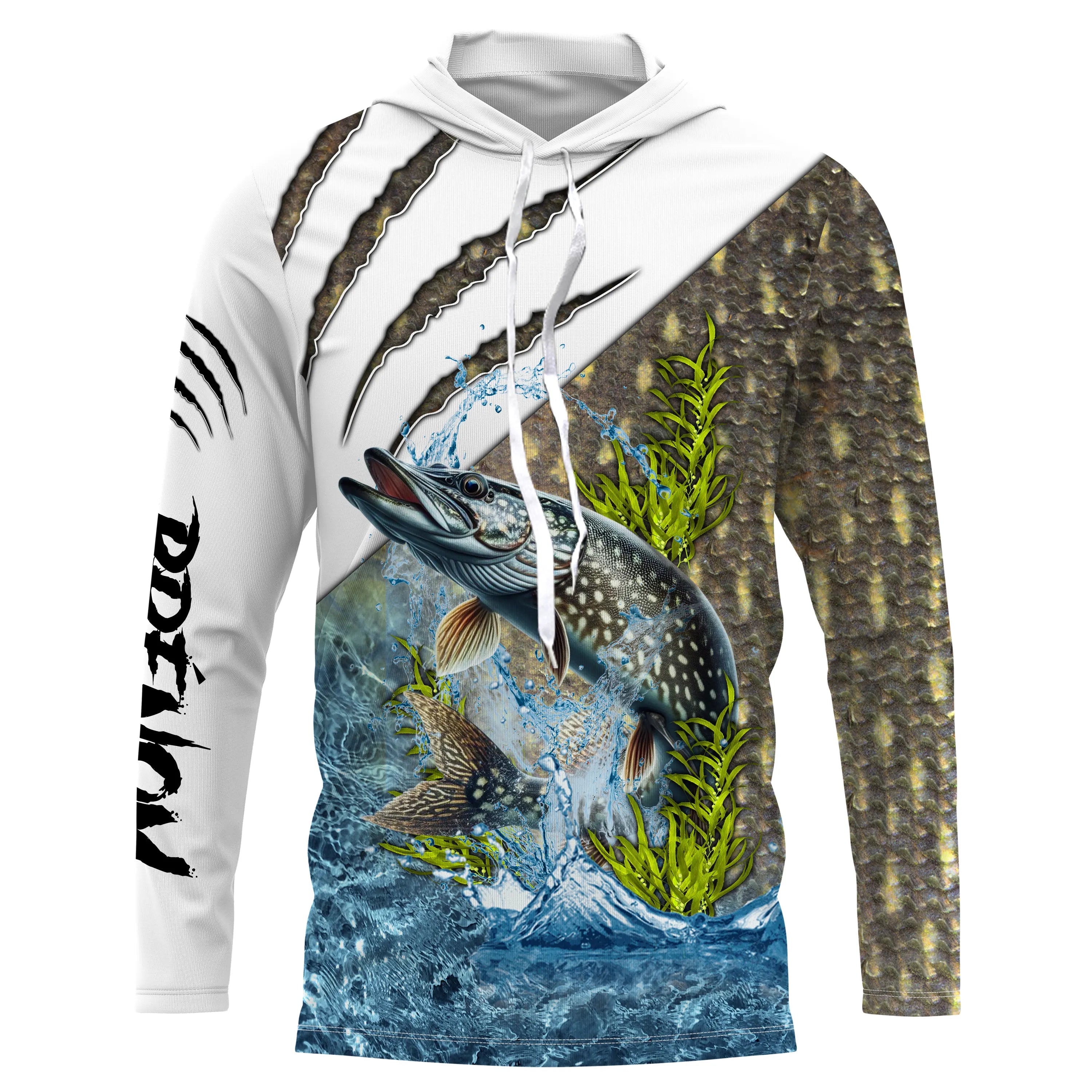 Maillot Pêche Du Brochet, Cadeau Personnalisé Pêcheur - CT17122244