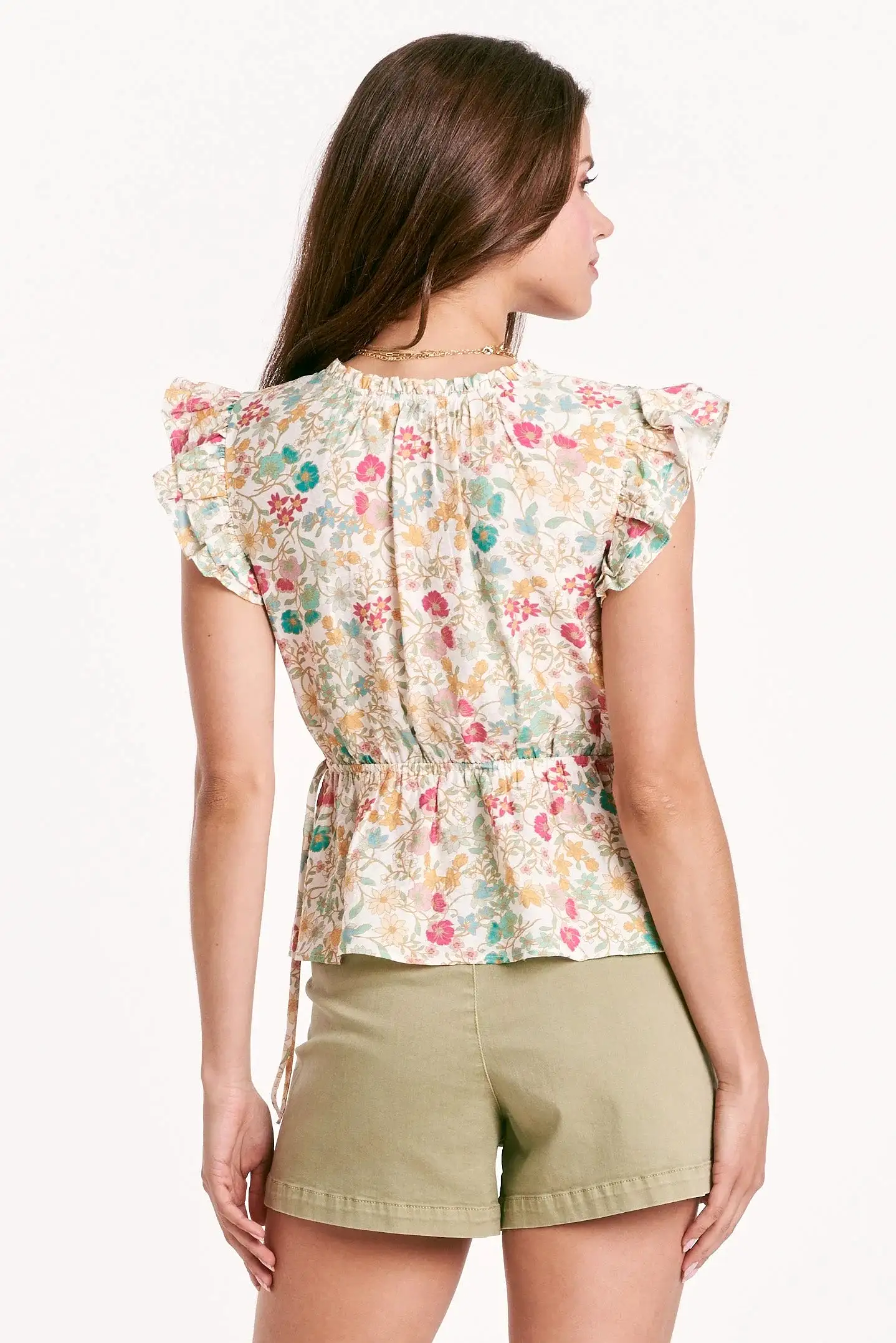 Marseille Peplum Top