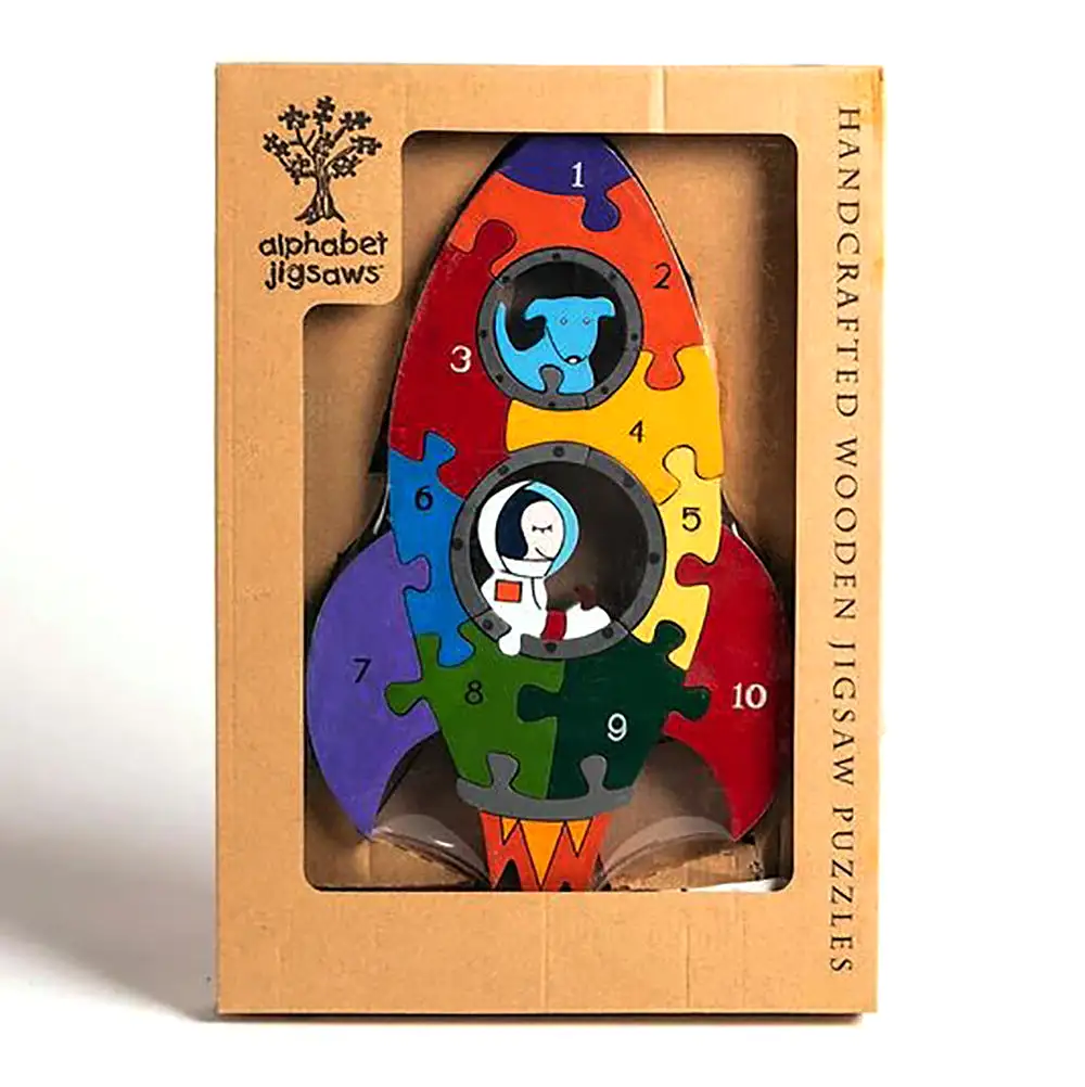 Number Rocket Jigsaw Puzzle