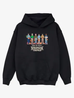 NW2 Stranger Things Trick Or Treat Kids Black Hoodie | Kids | George at ASDA