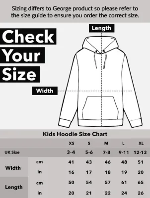 NW2 Stranger Things Trick Or Treat Kids Black Hoodie | Kids | George at ASDA