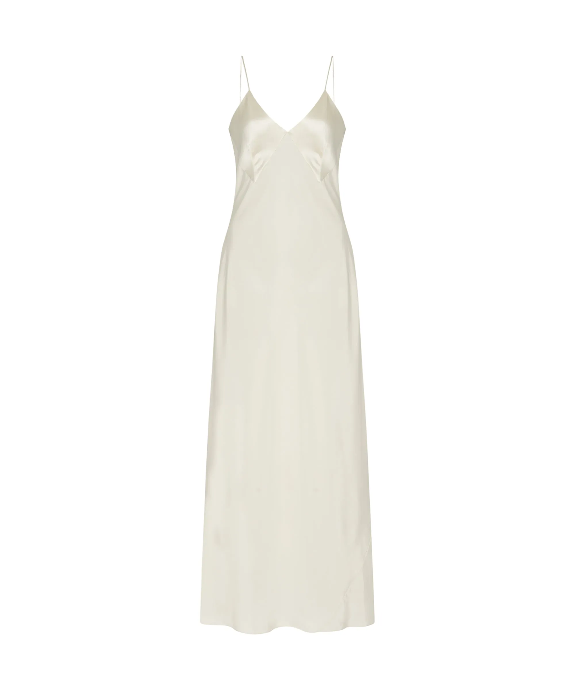 PANELED BIAS SLIP DRESS