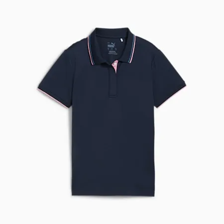 Pique Tipped Women's Short Sleeve Golf Polo | Deep Navy | PUMA SHOP ALL PUMA | PUMA 