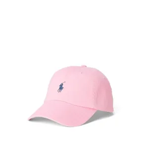 Polo Ralph Lauren Casquette de baseball coton chino Carmel Pink /Jewel Blue