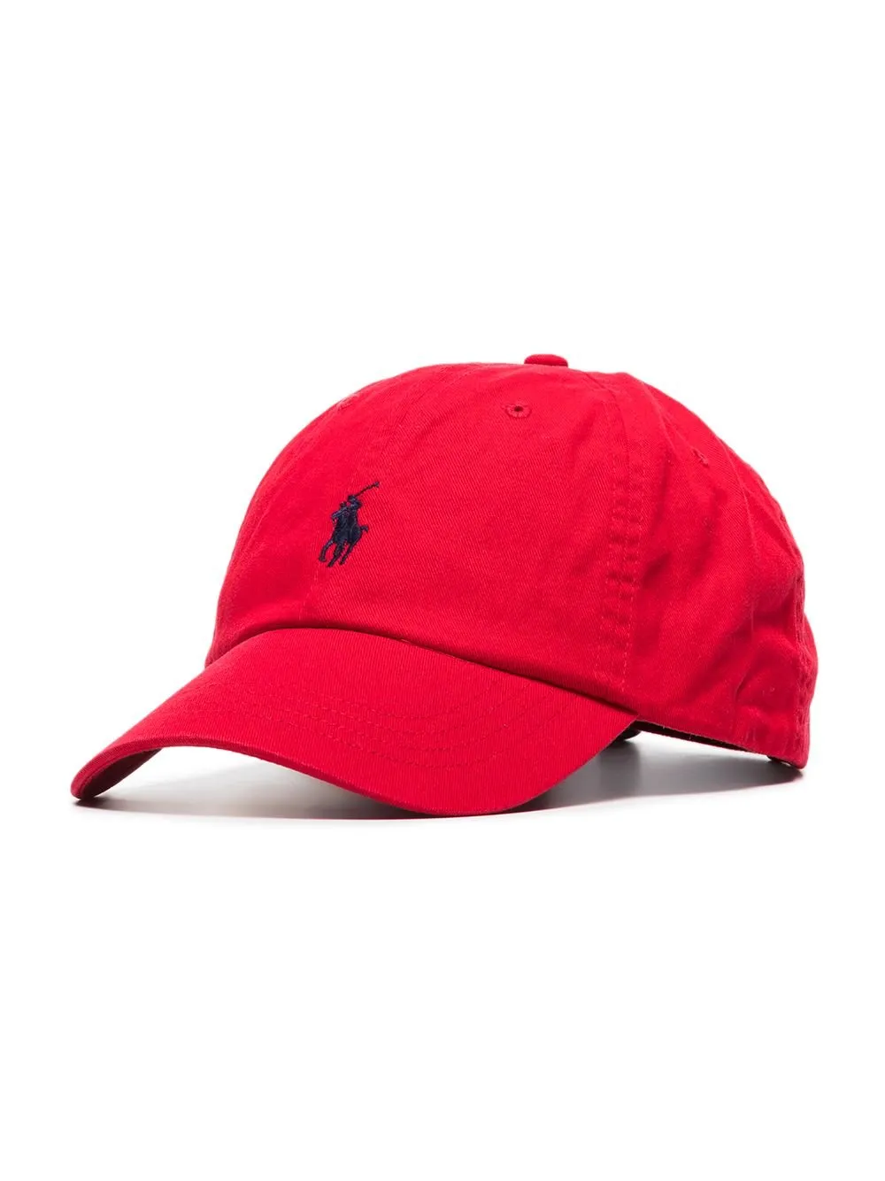 Polo Ralph Lauren Casquette rouge à logo brodé