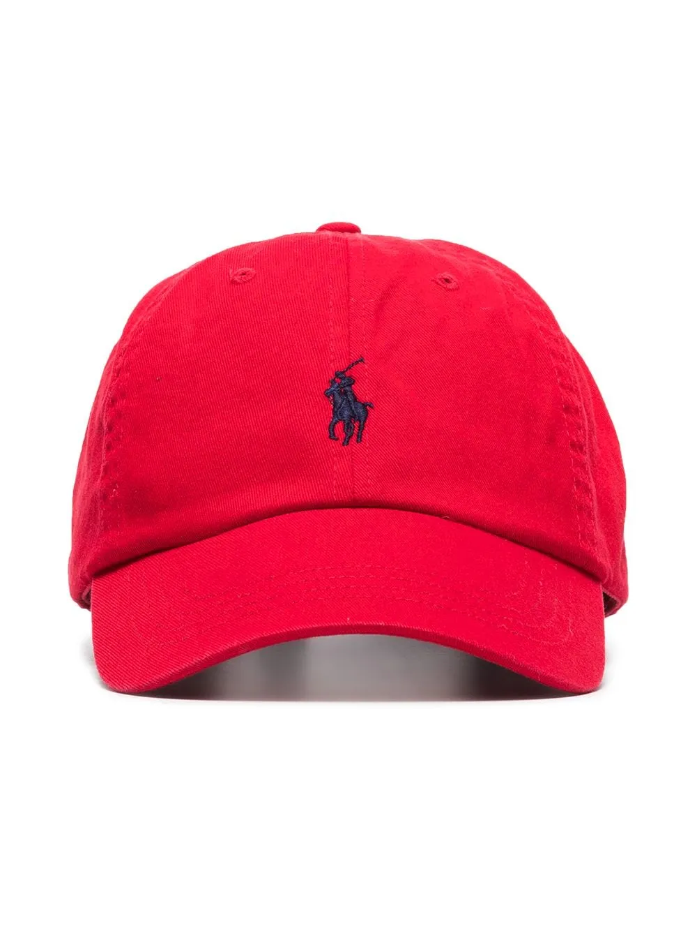 Polo Ralph Lauren Casquette rouge à logo brodé